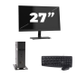 Atrust t176 USFF - Intel Atom x5-E8000 - 8GB RAM - 256GB SSD - Windows 11 + 1x 27 Zoll Monitor