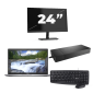 Dell Latitude 5420 - Intel Core i7 11. Generation - 14 Zoll - 16GB RAM - 256GB SSD - Windows 11 + 1x 24 Zoll Monitor