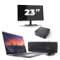 Dell Precision 3550 - Intel Core i7-10. Generation - 15 Zoll - 8GB RAM - 256GB SSD - Windows 11 + 1x 23 Zoll Monitor