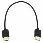 V1.4 Ultraslim HDMI-Kabel, Stecker/Stecker 50 cm, Außendurchmesser = 3,2