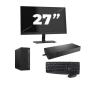HP EliteDesk 800 G6 Tower – Intel Core i3 (10. Generation) – 8 GB RAM – 256 GB SSD – Windows 11 + 1x 27-Zoll-Monitor