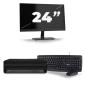 HP EliteDesk 800 G6 USFF - Intel Core i7 10. Generation - 16GB RAM - 256GB SSD - Windows 11 + 1x 24 Zoll Monitor