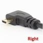 Right Angel Micro-HDMI-Stecker auf HDMI-Buchse, 17 cm
