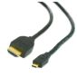 Cableexpert HDMI-Stecker auf Micro-D-Stecker, schwarzes Kabel, 4,5 m, (v1.4)