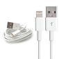 8-poliges USB-Kabel für iPhone, iPod | Farbe Weiß 100CM