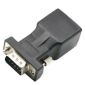RJ45-Stecker auf 8P 8C-Buchse, Schraubklemmen, vergoldeter Ethernet-Netzwerkstecker