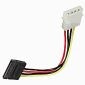 Cableexpert SATA-Stromkabel, 0,15 m