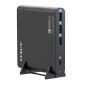 USB-Typ-C-Laptop und QC 3.0-Ladeadapter mit 4 Anschlüssen