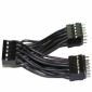 9-poliges HD-Audio-Y-Splitterkabel mit internem Header, 10 cm