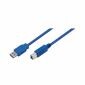 USB 3.0 A-Stecker auf B-Stecker, blau, 3M, CU0046