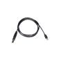 USB 2.0 Typ-B-Stecker auf USB-C-Stecker-Kabel, 100 cm, schwarz