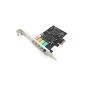 PCI-E 5.1-Kanal CMI8738 Audio-Soundkarte