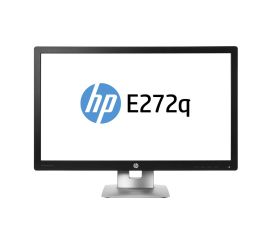 HP EliteDisplay E272q - 27 Zoll - 2560x1440 - DP - HDMI - VGA - Schwarz